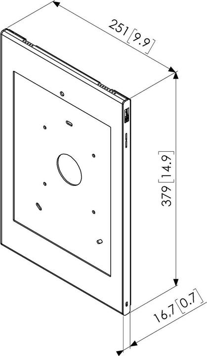 Actual product image Vogels PTS 1224 TabLock iPad Pro 12.9