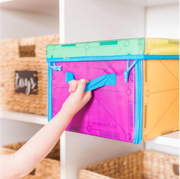 Image du produit Magna-Tiles Boîte de rangement & tapis de jeu interactif