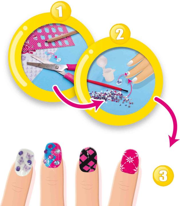 Actual product image Ses decorate nails (Artificial nails, multicolour)