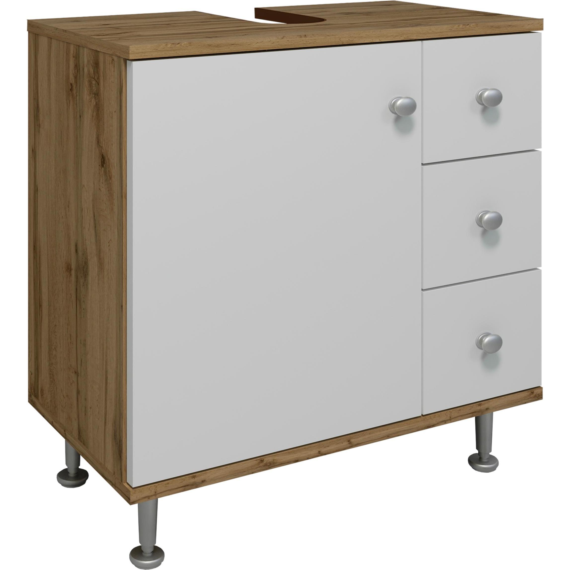 VCM, Waschbeckenunterschrank, Nilosi M (60 x 33 x 61 cm)