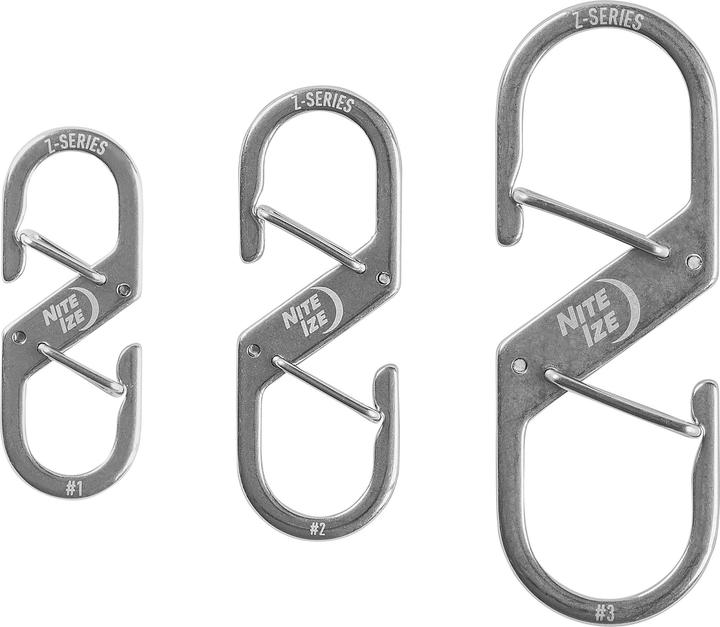 Immagine prodotto Nite Ize Z-Series #3 Double Snap Hook Steel Silver