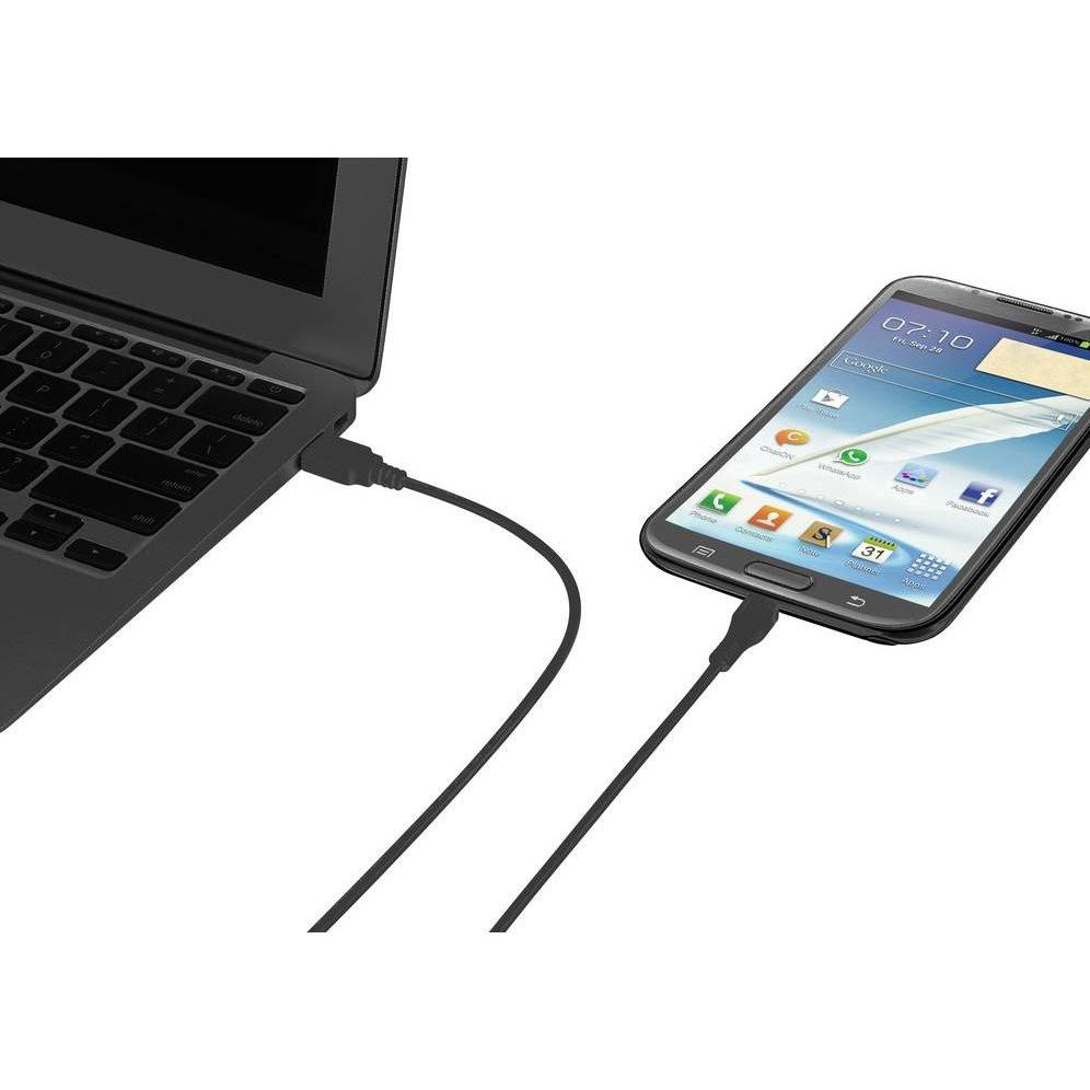 Thumbnail - Renkforce USB 2.0 Kabel (1x USB 2.0 Stecker A (1 m, USB 2.0), USB Kabel