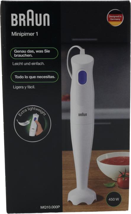 Actual product image Braun MQ10.000P hand blender