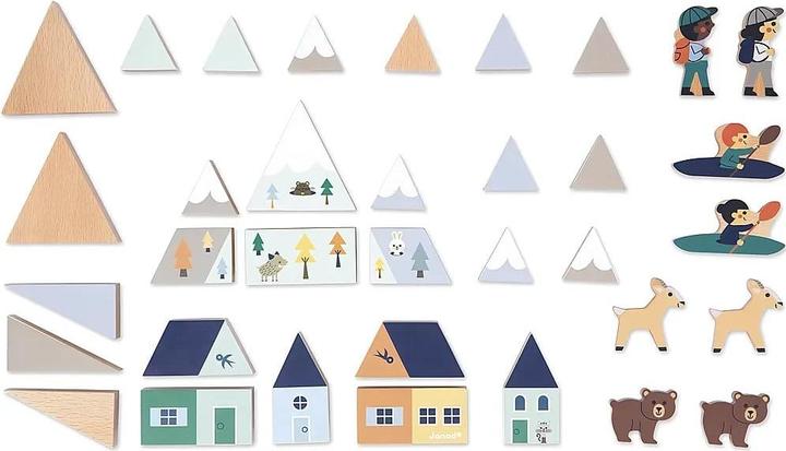 Image du produit Janod Cubes Vallee Blanche