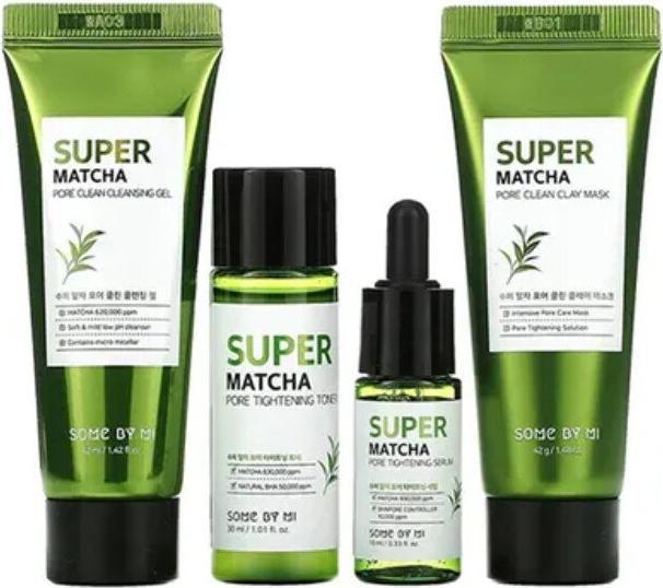 Actual product image Some By Mi Super Matcha Pore Care (Facial care set)
