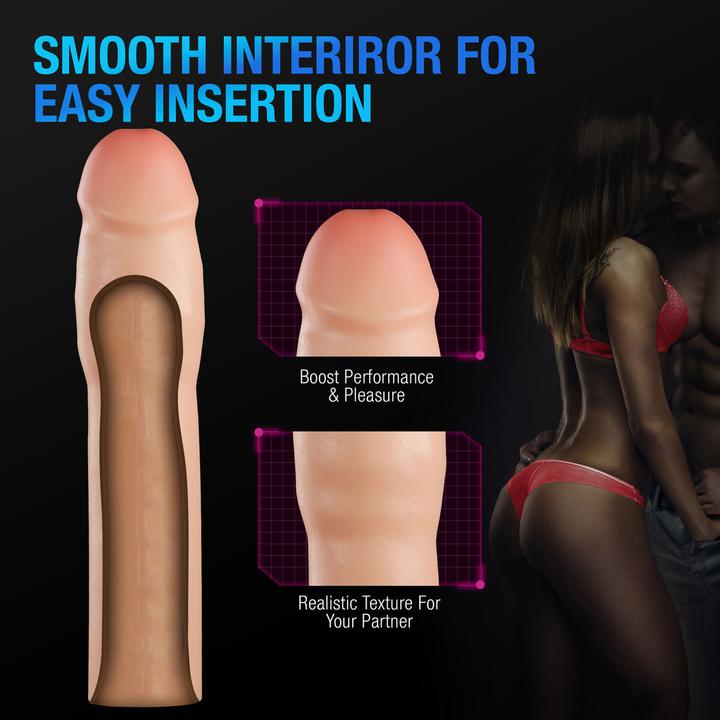 Produktbild Blush performance plus 1.5 inch silicone penis xtender beige