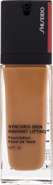 Actual product image Shiseido Synchro Skin Radiant Lifting Foundation SPF 30 ml - (420 Bronze)