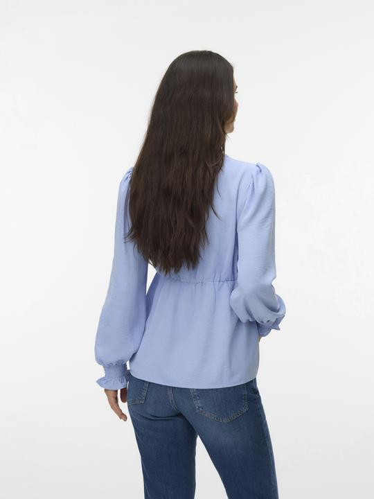 Immagine prodotto Vero Moda Maternity Normal geschnitten V-Ausschnitt Elastische Bündchen Top Bluse (L)