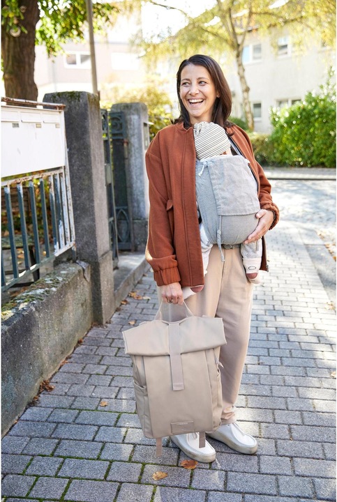 Image du produit Lässig Sac à dos à langer Rolltop Up Green Label