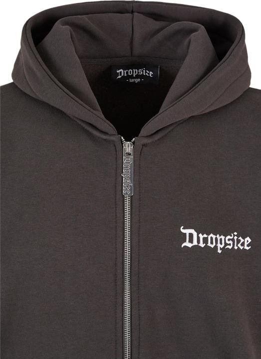 Immagine prodotto Dropsize Felpa con cappuccio oversize con zip vuota super pesante - 124675 (XL)