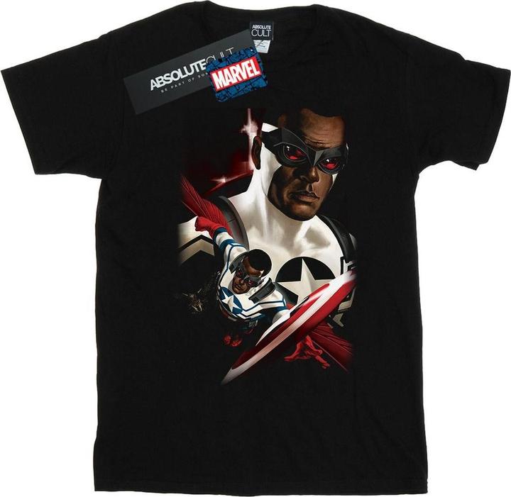 Produktbild Captain America Sam Wilson Portrait TShirt (L)