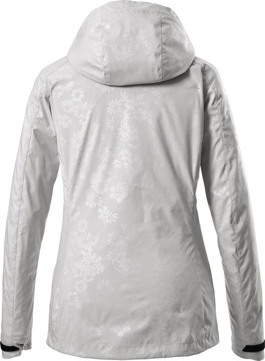 Actual product image Killtec Women's softshell jacket with zip-off hood Vojak WMN SOFTSHELL JCKT B, light grey, 38, 36468- (38)