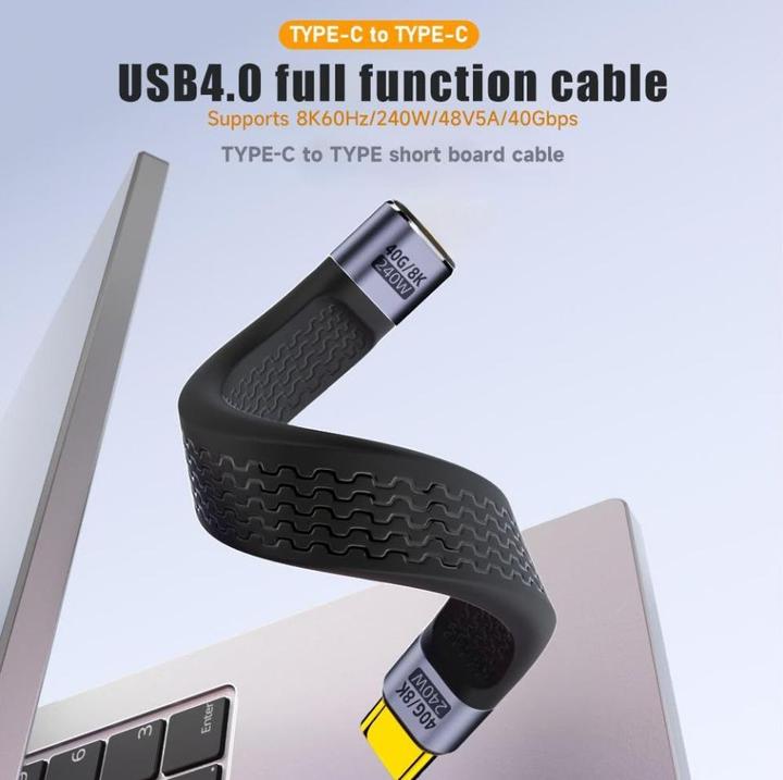 Produktbild PowerGuard USB C — USB C (0.10 m, USB 4.0)