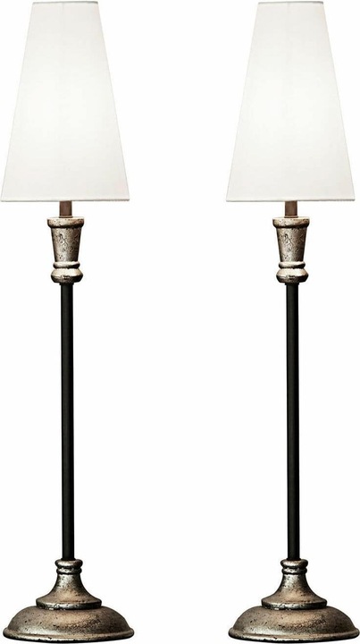 Actual product image Loberon Obsonville Table Lamp Set of 2 gold/black/cream (E27)
