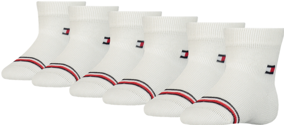 Produktbild Tommy Hilfiger Th Baby Sock 6p (18)