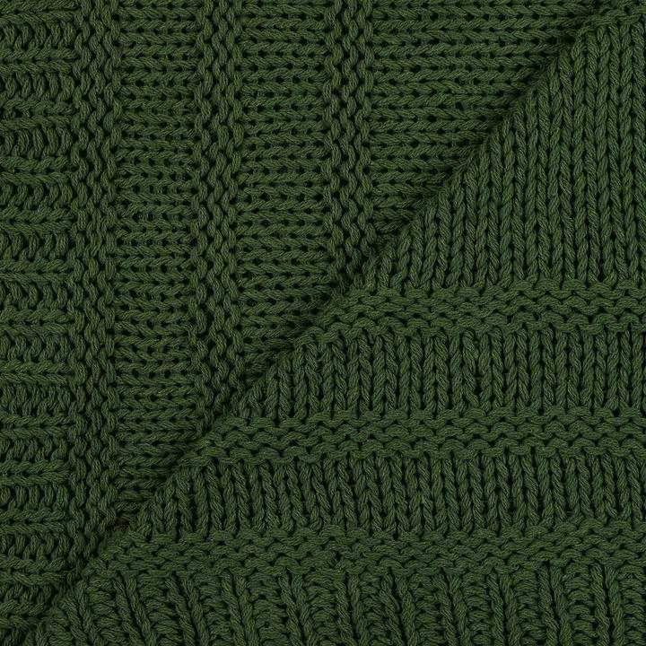 Image du produit Loberon Plaid Gail vert (170 x 170 cm)