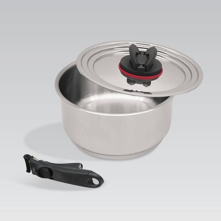 Actual product image Maestro Zestaw rondli 5 elem. MR-3531-5 (20 cm, Pan set + pot set, Stainless steel)