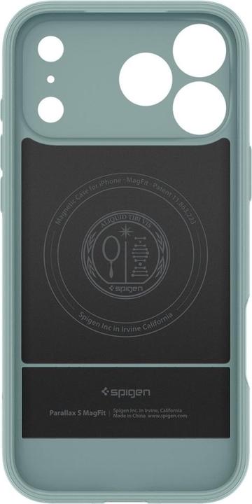 Produktbild Spigen Parallax â€Sâ€ Mag Magsafe case for iPhone 17 Pro Sage Green (Apple iPhone 17 Pro)