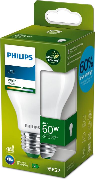 Actual product image Philips Led Cla (E27, 4 W, 840 lm, 1 x, A)