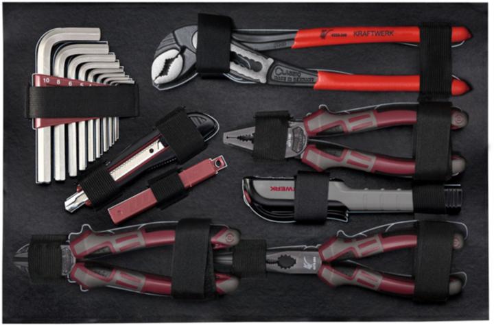 Produktbild Kraftwerk Werkzeugkoffer (123 Teile)