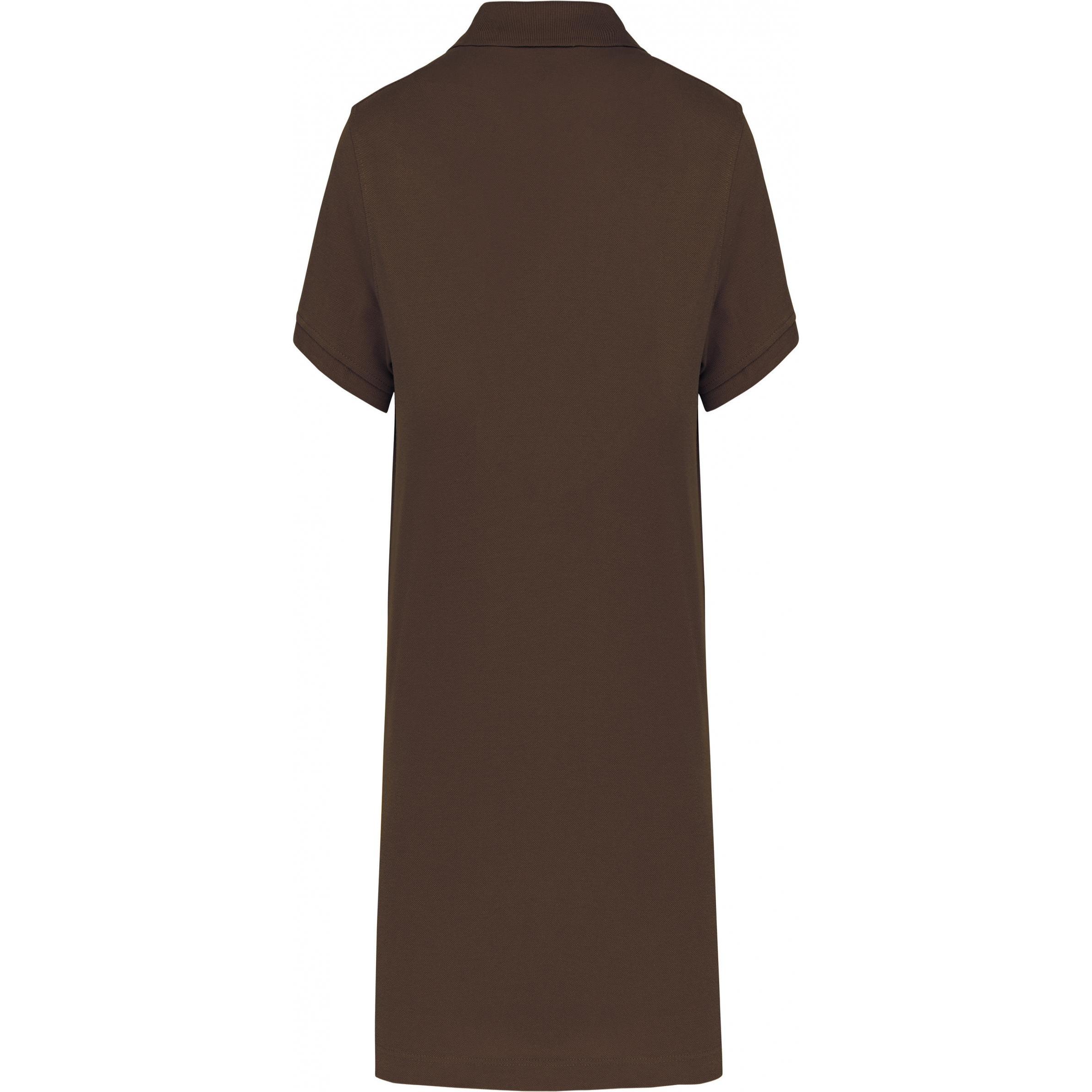 Thumbnail - Kariban, Damen, Shirt, Piqué, Braun, (XS)