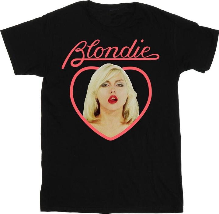 Produktbild Blondie Heart Face Boyfriend Fit TShirt (4XL)