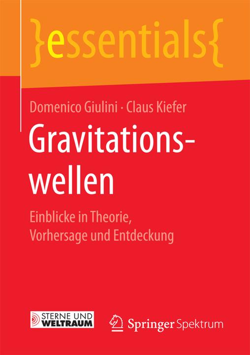Produktbild Gravitationswellen (Deutsch, Claus Kiefer, Domenico Giulini, 2017)