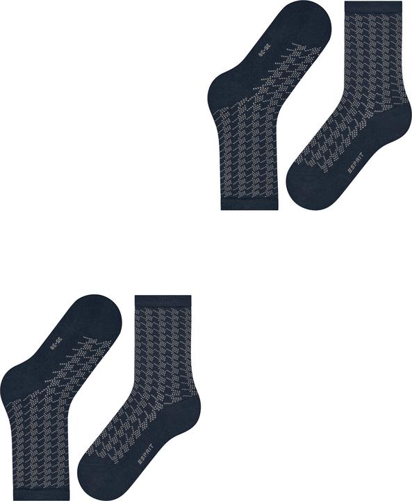 Produktbild Falke Pepita Pattern SO 2P (2er Pack, 35 - 38)