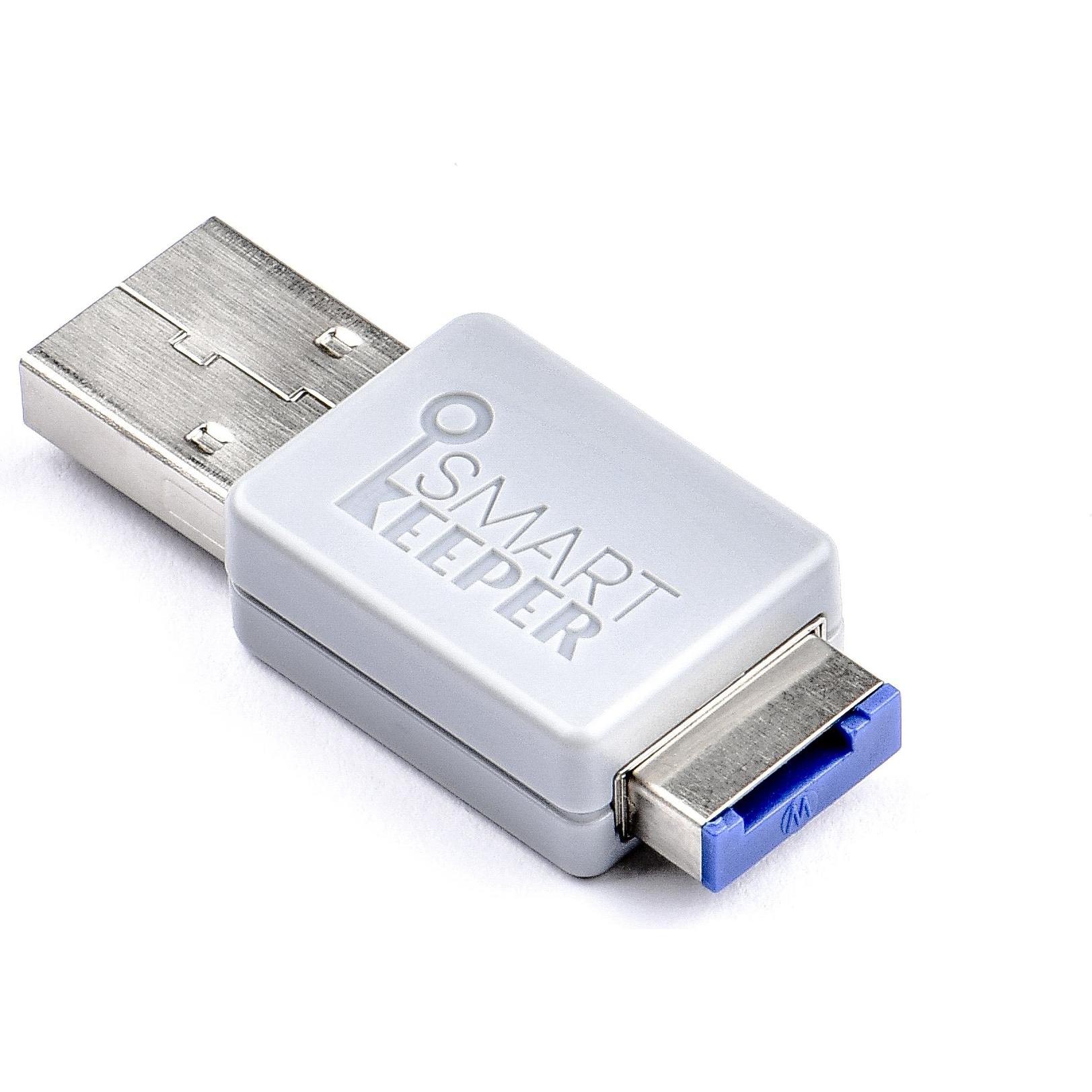 Smart Keeper SmartKeeper Basic "USB Stick" verriegelbar 32GB dunkelblau, Notebook Security, Blau