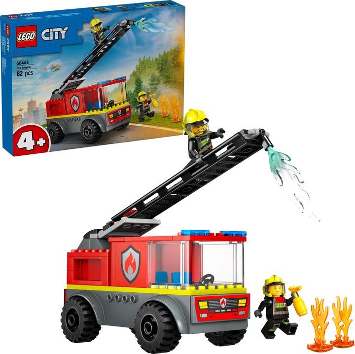 Actual product image LEGO Feuerwehrleiterfahrzeug (60463, LEGO City)