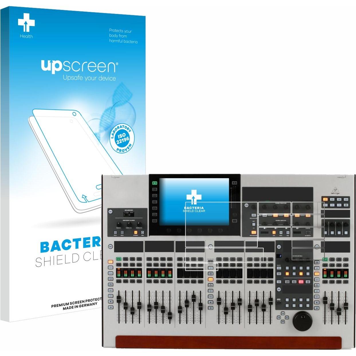 upscreen Schutzfolie Displayschutz Displayschutzfolie Folie Klar antibakteriell, MP3 + Media-Player Zubehör