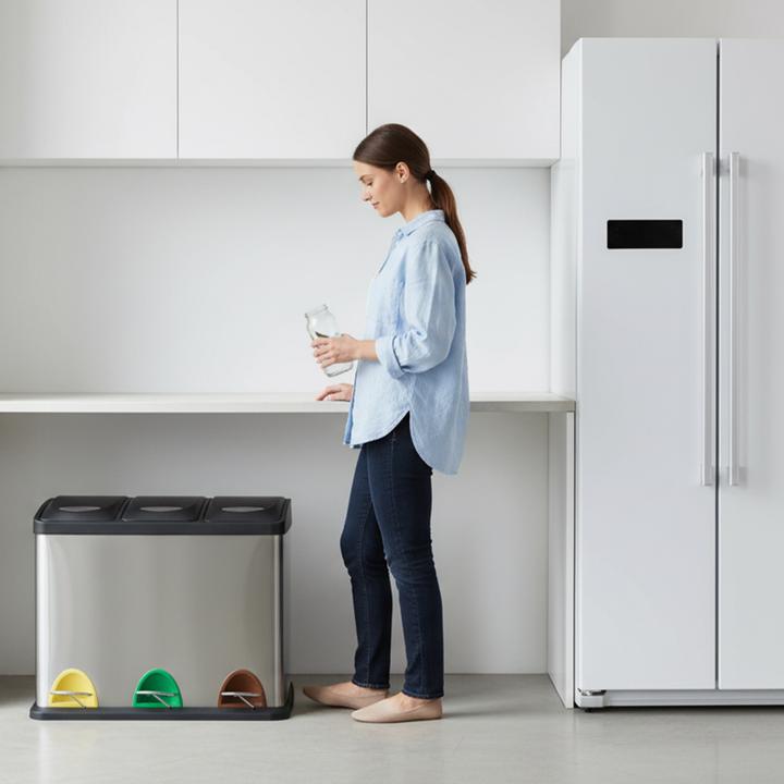 Produktbild Relaxdays Mülleimer 3x8l (8 l)