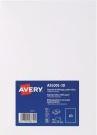 Produktbild Avery Dennison Universal-Etiketten, 420 x 297 mm, weiss wiederablösbar, mit Rand, aus Papier 70 g/qm