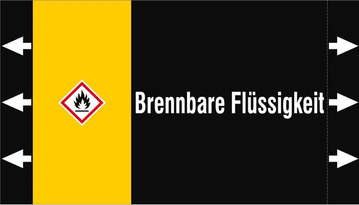 Produktbild Brady ISO 20560 Rohrmarkierer - Sonstige Flüssigkeiten