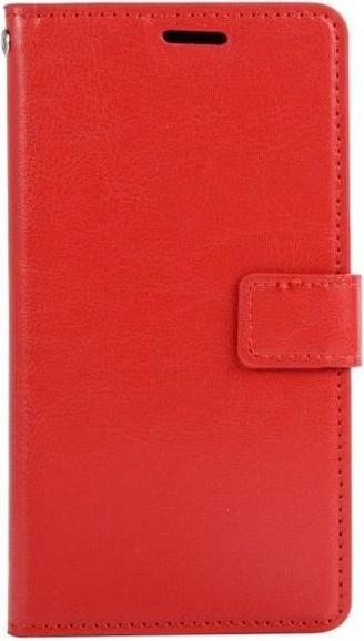 Custodia in pelle con copertina a libro Crazy Horse (Huawei P20 Pro)