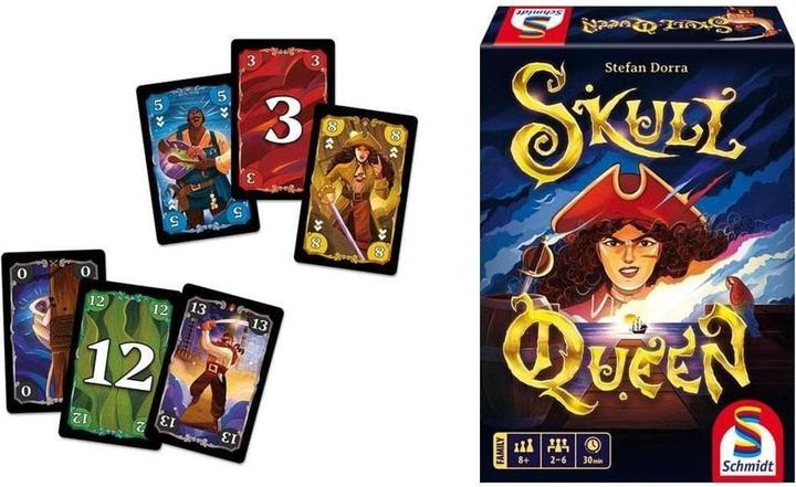 Produktbild Schmidt Spiele Skull Queen (mult) (Deutsch, Englisch, Französisch, Italienisch, 2 - 6 Spieler)