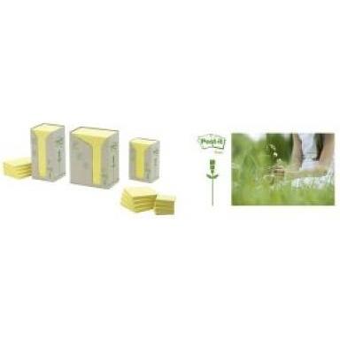 Thumbnail - Post-it, Haftnotiz, Recycling (76 x 76 mm)