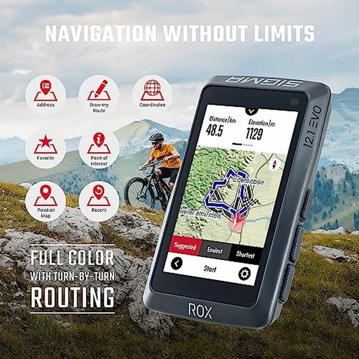 Actual product image Sigma Sport ROX 12.1 Evo