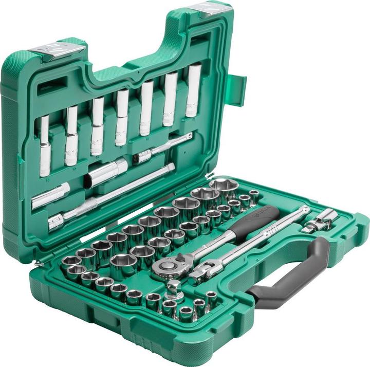 Productafbeelding SATA 46 st. 1/2" inbusdoppenset, metrisch/keizerlijk