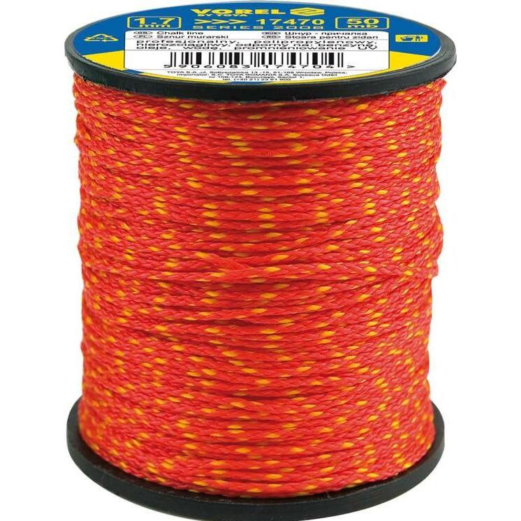 Toya, Corda, VOREL SZNUR MURARSKI POLIPROPYLENOWY 50m / 1,7mm 17470 (50 m)