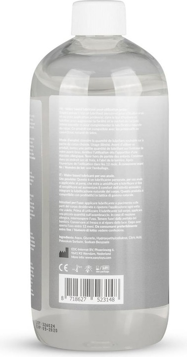 Actual product image EasyGlide Anal (500 ml)