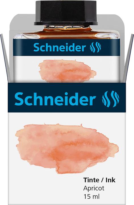 Schneider Ink glass 15ml pastel apricot (Orange, 1 pcs.)