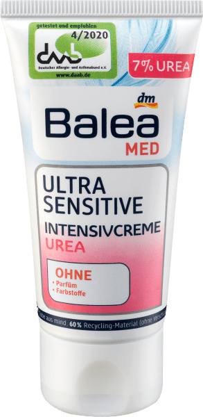 Produktbild dm Balea MED Intensivcreme Urea Ultra Sensitive (50 ml, Tagescreme)