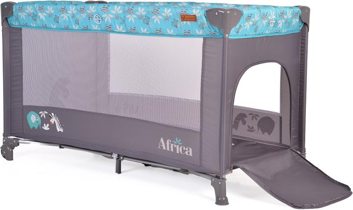 Actual product image Cangaroo Travel cot Africa (60 x 120 cm)