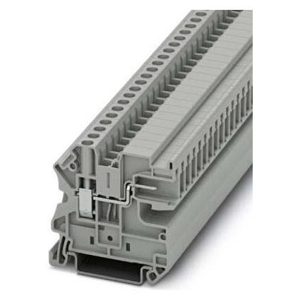 Phoenix Contact Grigio Ut 4/ 1P-H 3001369 Terminale Passante 0,14 Mm² 6 Mm² 50 Pz., Cavo + Spina Elettrica,