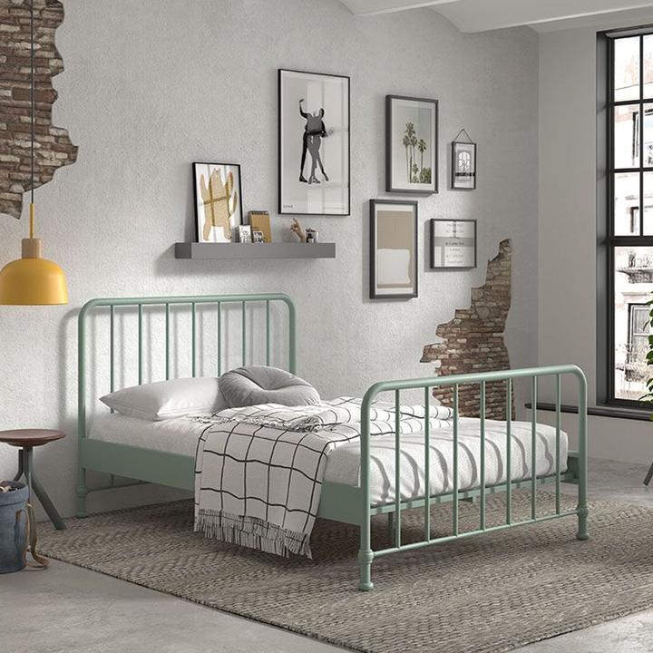 Image du produit Vipack Bronxx Lit Olive Green Mat 140X200Cm (140 x 200)