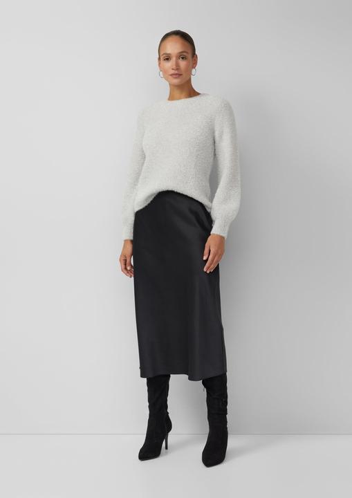 Produktbild s.Oliver Rock Langer Basic Rock aus fliessendem Stoff (34)