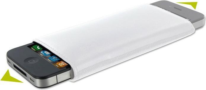 Immagine prodotto Artwizz Custodia in pelle TwoMove per iPhone 4/4S bianco (Apple iPhone 4, Apple iPhone 4s)