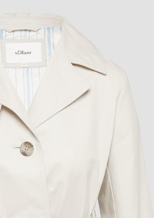 Immagine prodotto S.Oliver Outdoor-Jacke Kurzer Trench mit Gürtel