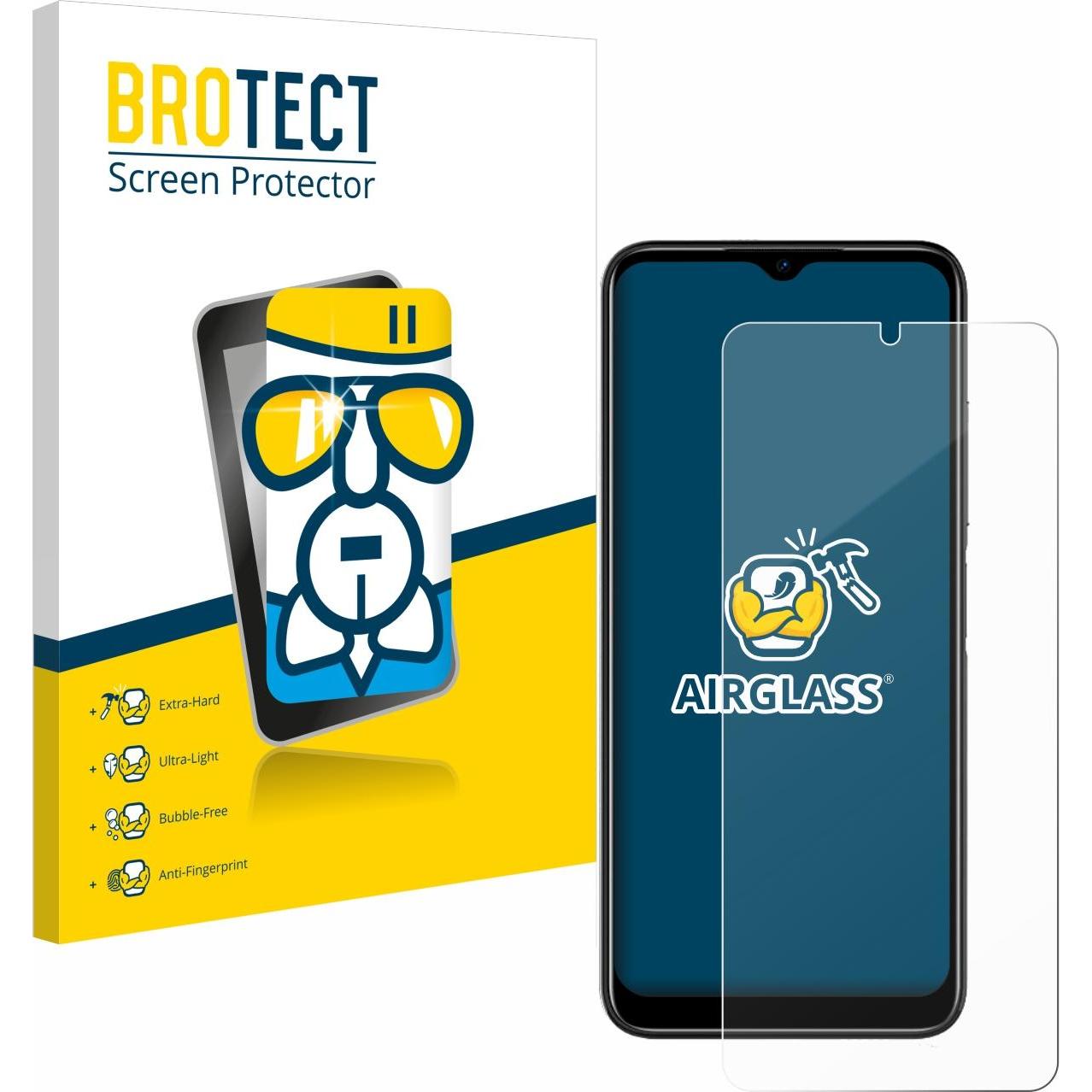 Thumbnail - BROTECT AirGlass Panzerglasfolie (1 Stück, Doogee N50), Smartphone Schutzfolie, Transparent